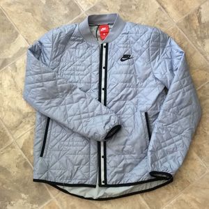 Light blue Nike Quilted jacket